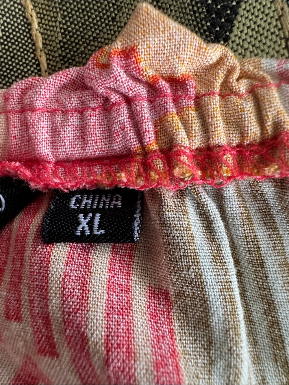 Unique Spectrum Boho Rayon Off-Shoulder Peasant Top XL - Picture 7 of 8